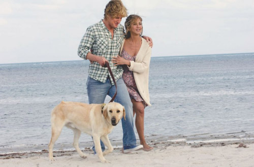 Io e Marley, con Owen Wilson e Jennifer Aniston 