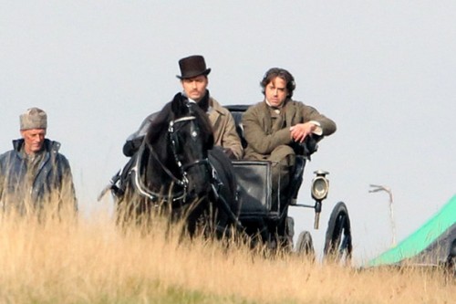 Prime foto dal set di "Sherlock Holmes 2"  