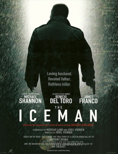 The Iceman con  James Franco, Michael Shannon e Benicio Del Toro  