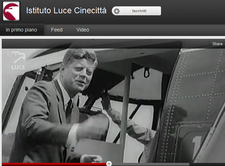 Video youtube 40 anni di storia d'Italia (Istituto Luce)  